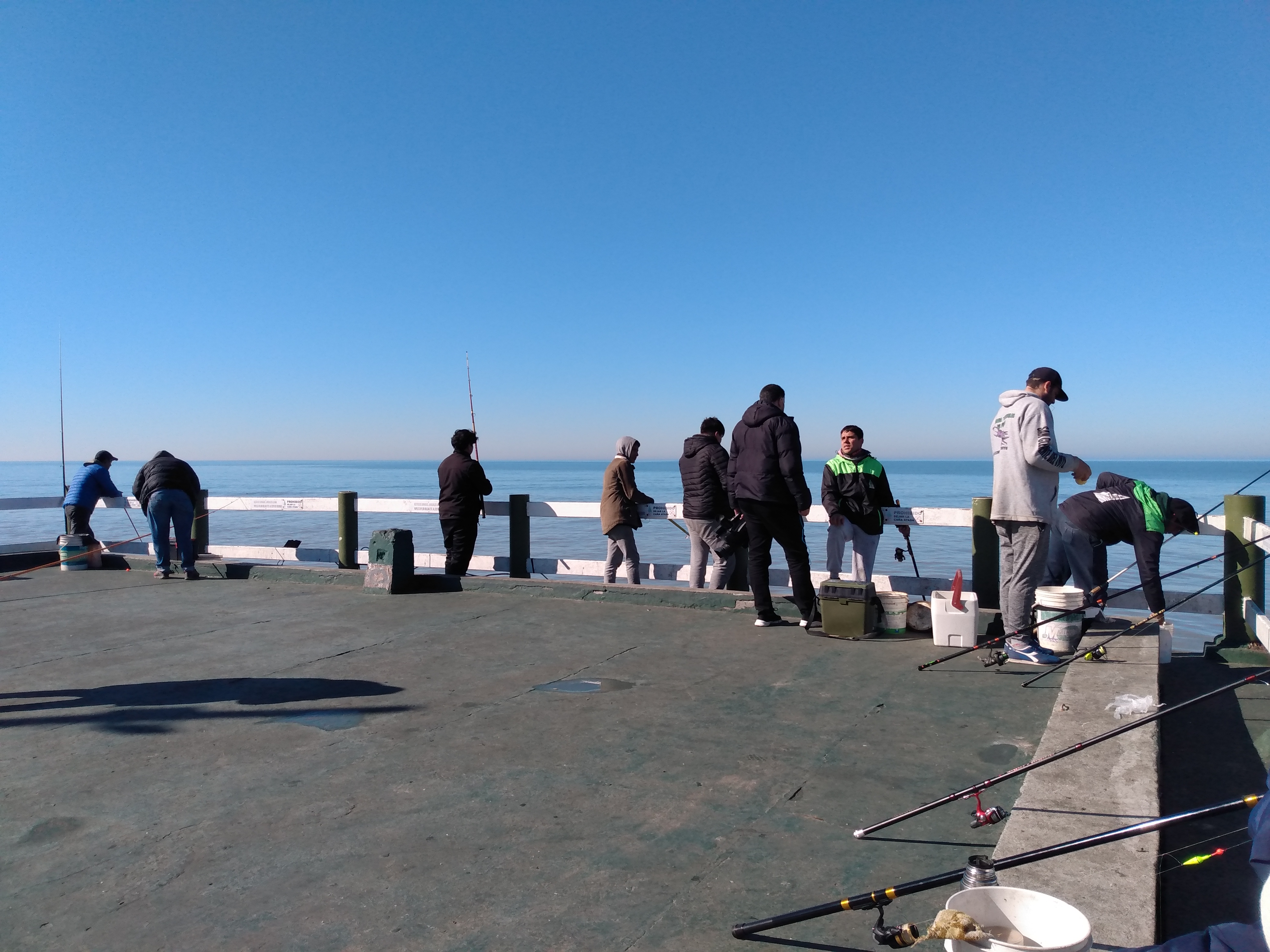 El Muelle de Pinamar. Una opción para pasear y pescar