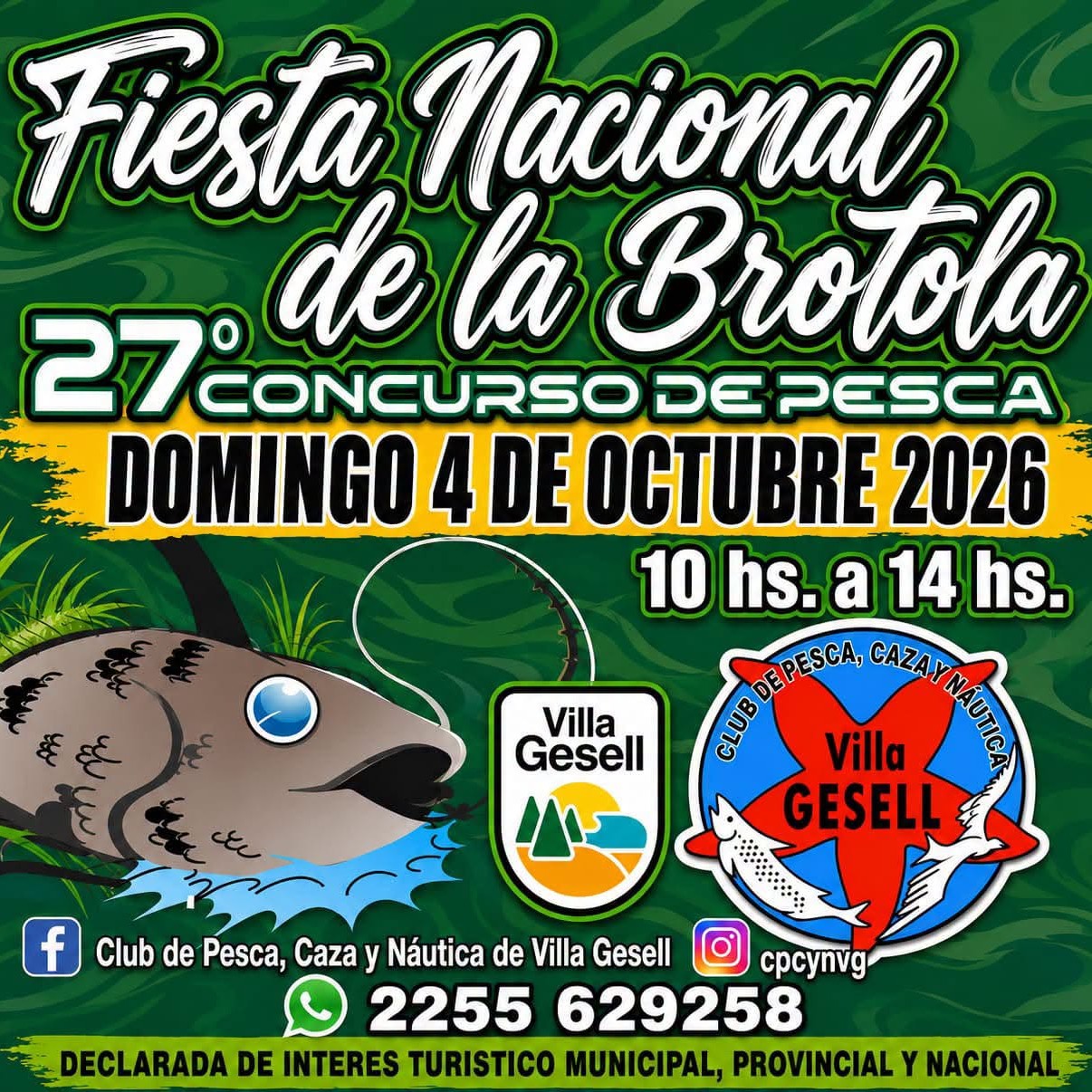 Villa Gesell se prepara para la 27ª Fiesta Nacional de la Brótola