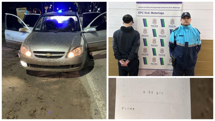 Alcoholemia positiva y maniobras peligrosas: secuestran el auto de un joven de 18 a&ntilde;os