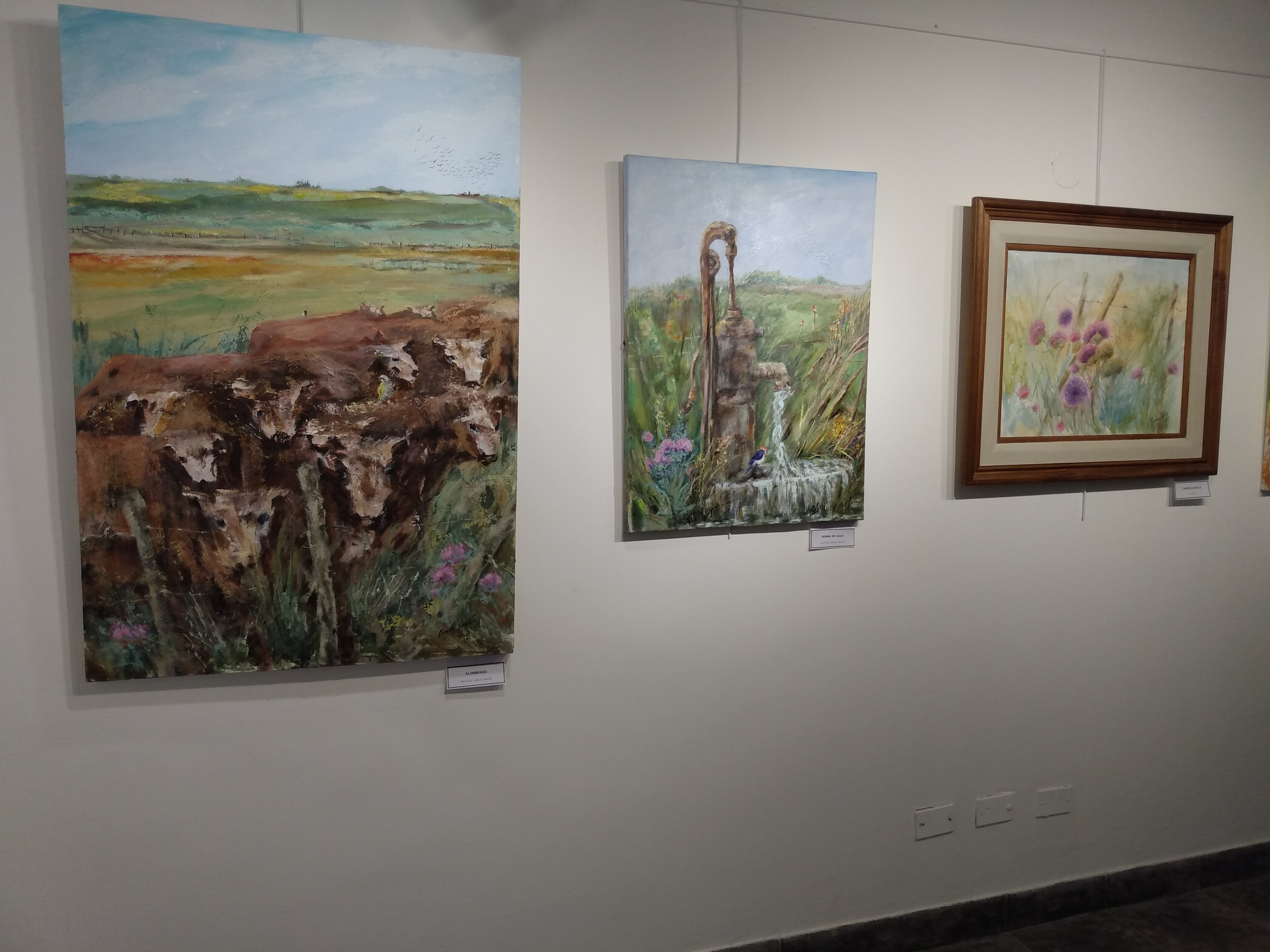 &ldquo;De Mar y Campo&rdquo;. Muestra de la artista pl&aacute;stica Carolina Castillo