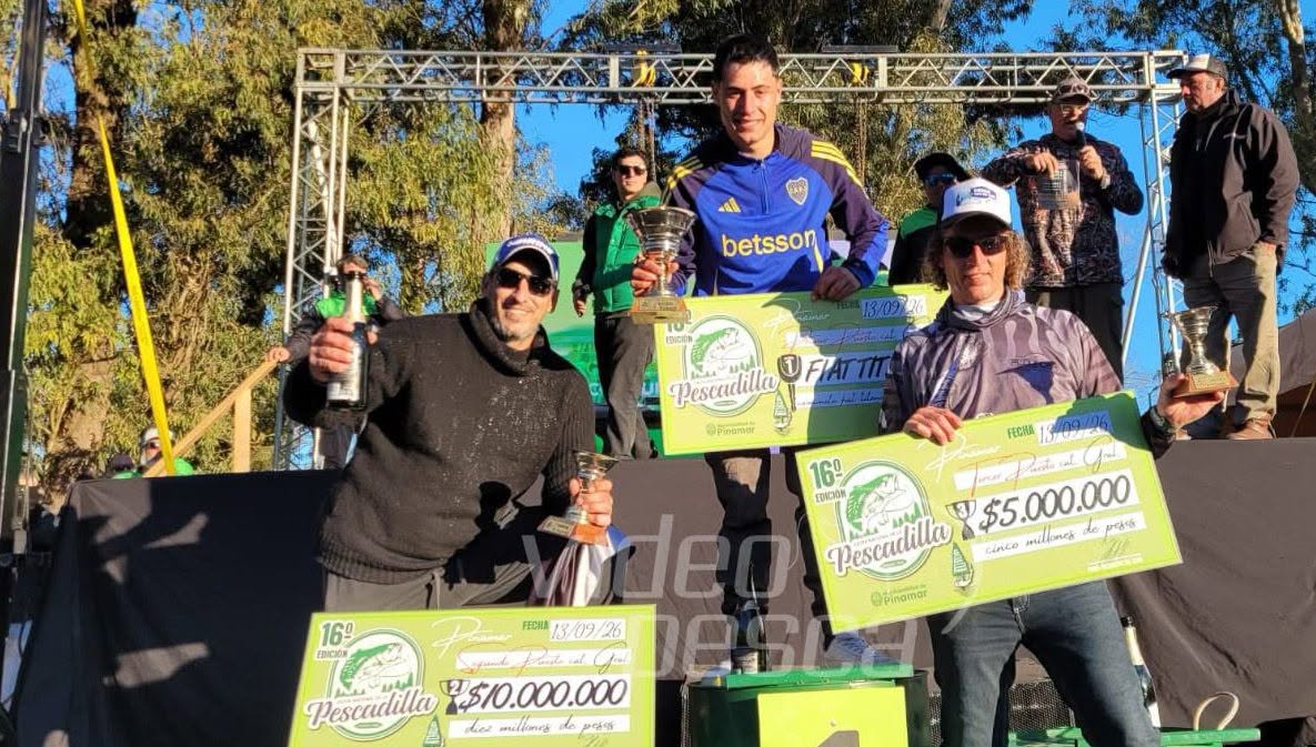 Éxito de la Fiesta Nacional de la Pescadilla en Pinamar