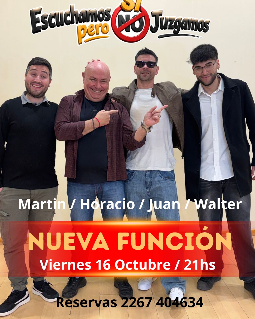 Vuelve la comedia Escuchamos pero Si juzgamos a Madariaga