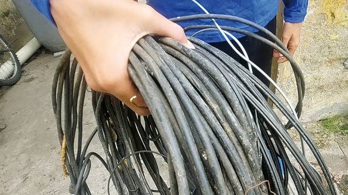 Nuevo robo de cables a Juventud Unida