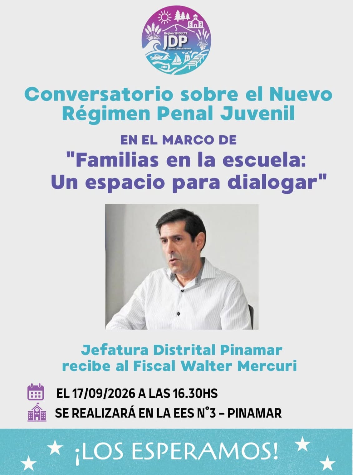 Charla abierta sobre la Ley Penal Juvenil en la Secundaria 3