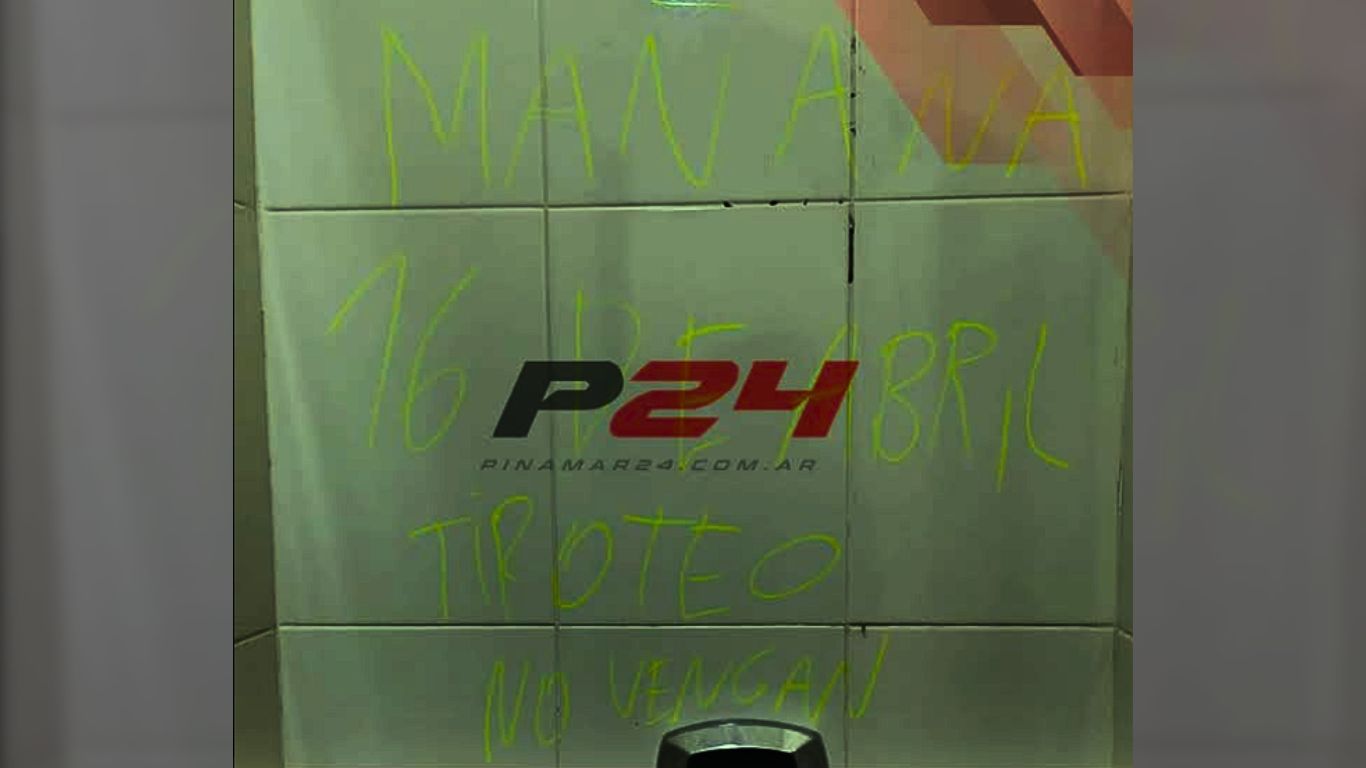 Amenaza en escuela de Pinamar: un mensaje en un ba&ntilde;o advierte sobre un &ldquo;tiroteo&rdquo;