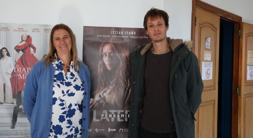 El director Mariano Hueter visit&oacute; el Espacio INCAA de Madariaga antes del estreno de &ldquo;Pensamiento lateral&rdquo;