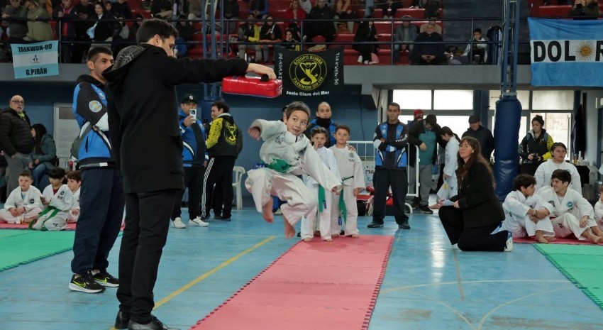 El Polideportivo Municipal vibr&oacute; con el Torneo de Taekwondo &ldquo;Copa Madariaga&rdquo;