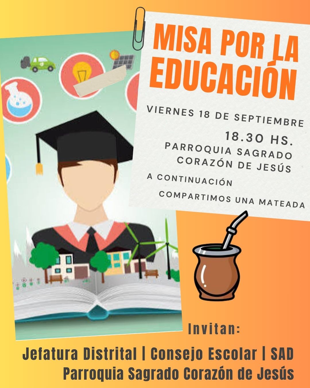 Misa por la Educación en Madariaga