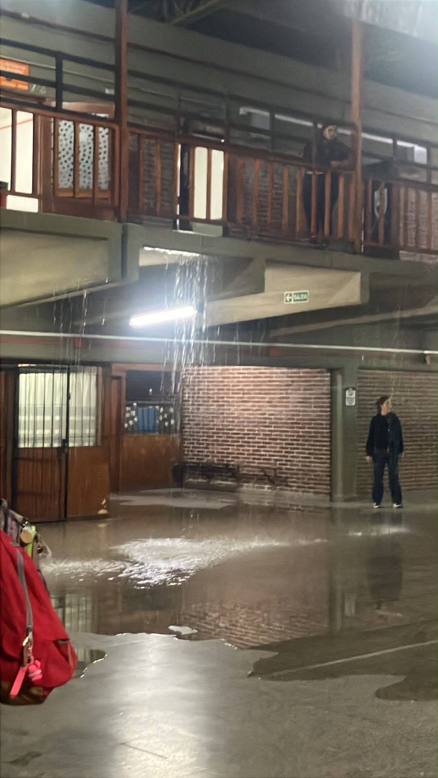 Temporal caus&oacute; graves da&ntilde;os en instalaciones escolares de Madariaga