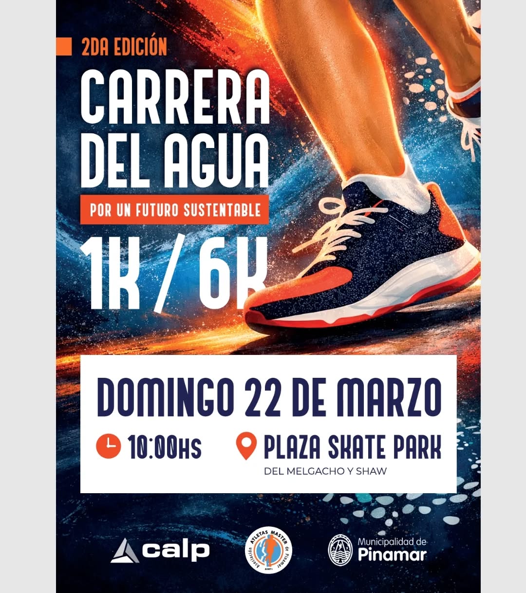 Falta menos para la Carrera del Agua en Pinamar