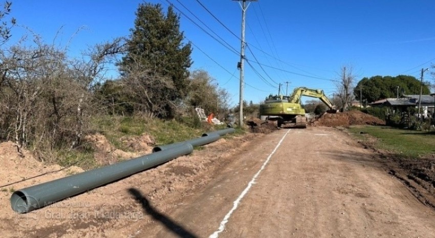 El Municipio de Madariaga se&ntilde;al&oacute; a la Provincia como responsable de la paralizaci&oacute;n en la obra de cloacas