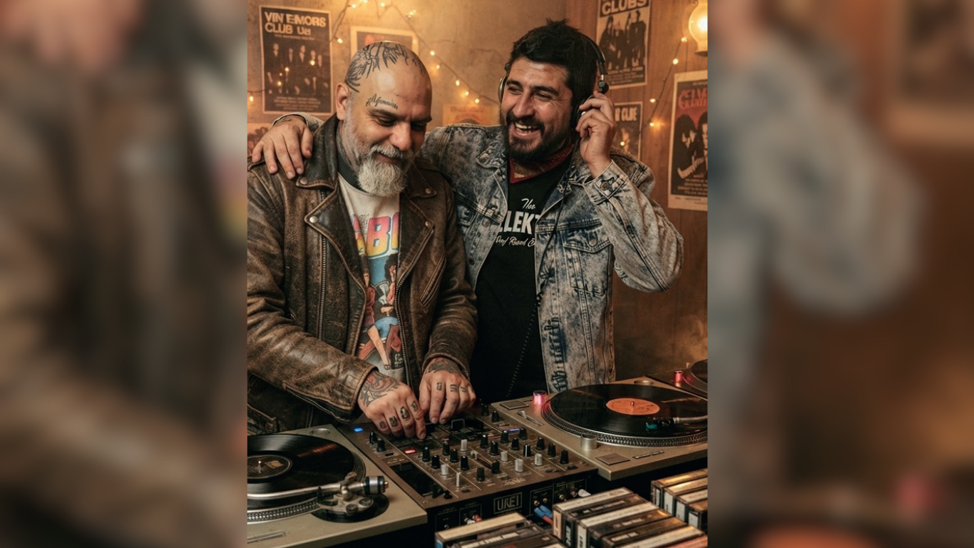 Vinilos, sabores y cócteles: una noche para volver a vivir los años 80