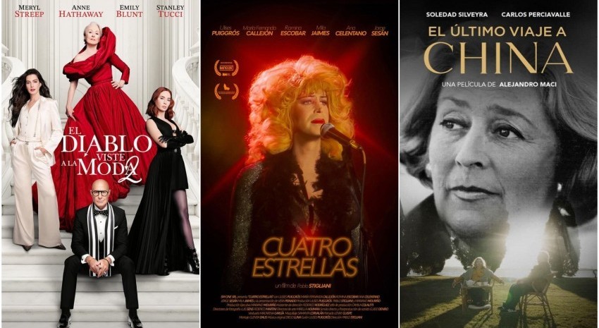 Cine: &uacute;ltima semana de &ldquo;El Diablo Viste a la Moda 2&rdquo; y estreno de &ldquo;Cuatro Estrellas&rdquo;