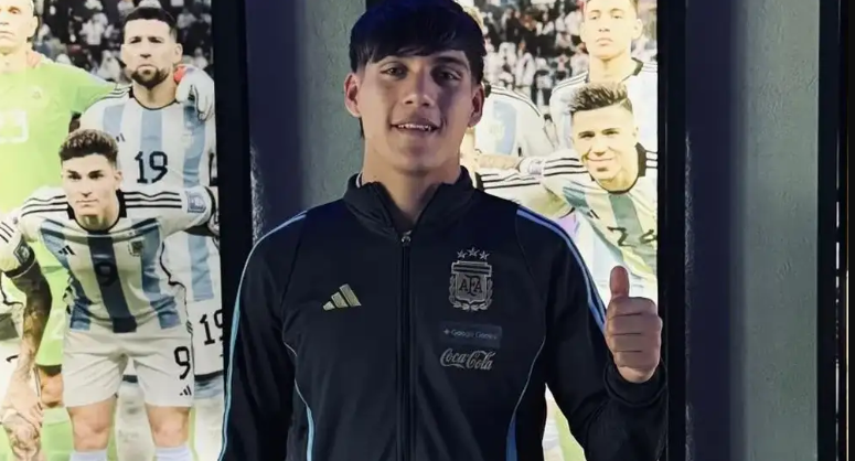 Kevin Báez, arquero geselino, convocado a la Selección Argentina Sub-17