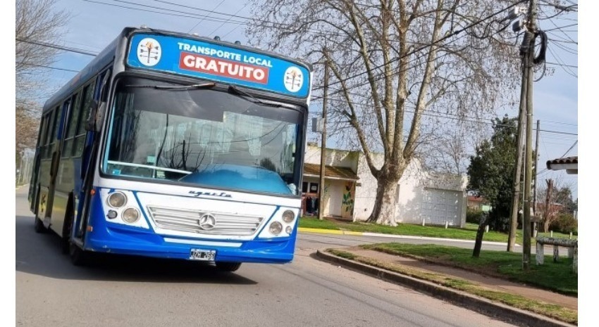 Cambia el horario del transporte municipal gratuito: desde esta semana comienza el cronograma de invierno