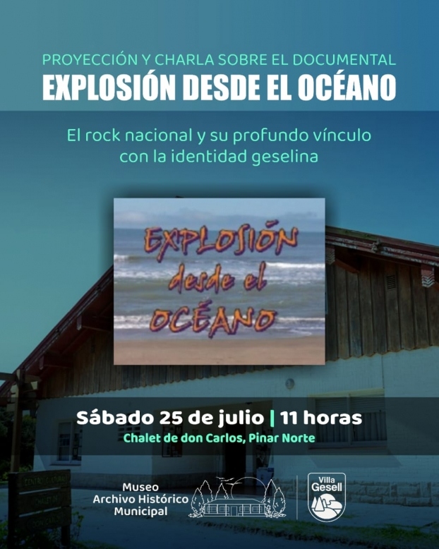 &ldquo;Explosi&oacute;n desde el oc&eacute;ano&rdquo; regresa a la pantalla en Villa Gesell