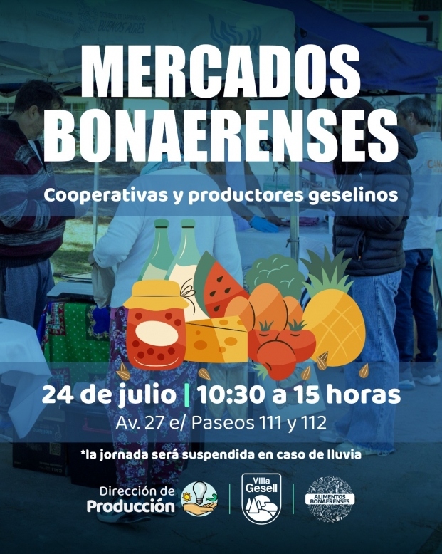 Nueva edici&oacute;n de &ldquo;Mercados Bonaerenses&rdquo; llega este viernes