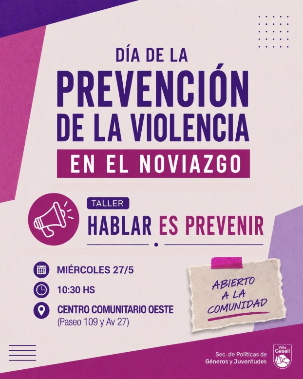 Charla sobre violencia de g&eacute;nero