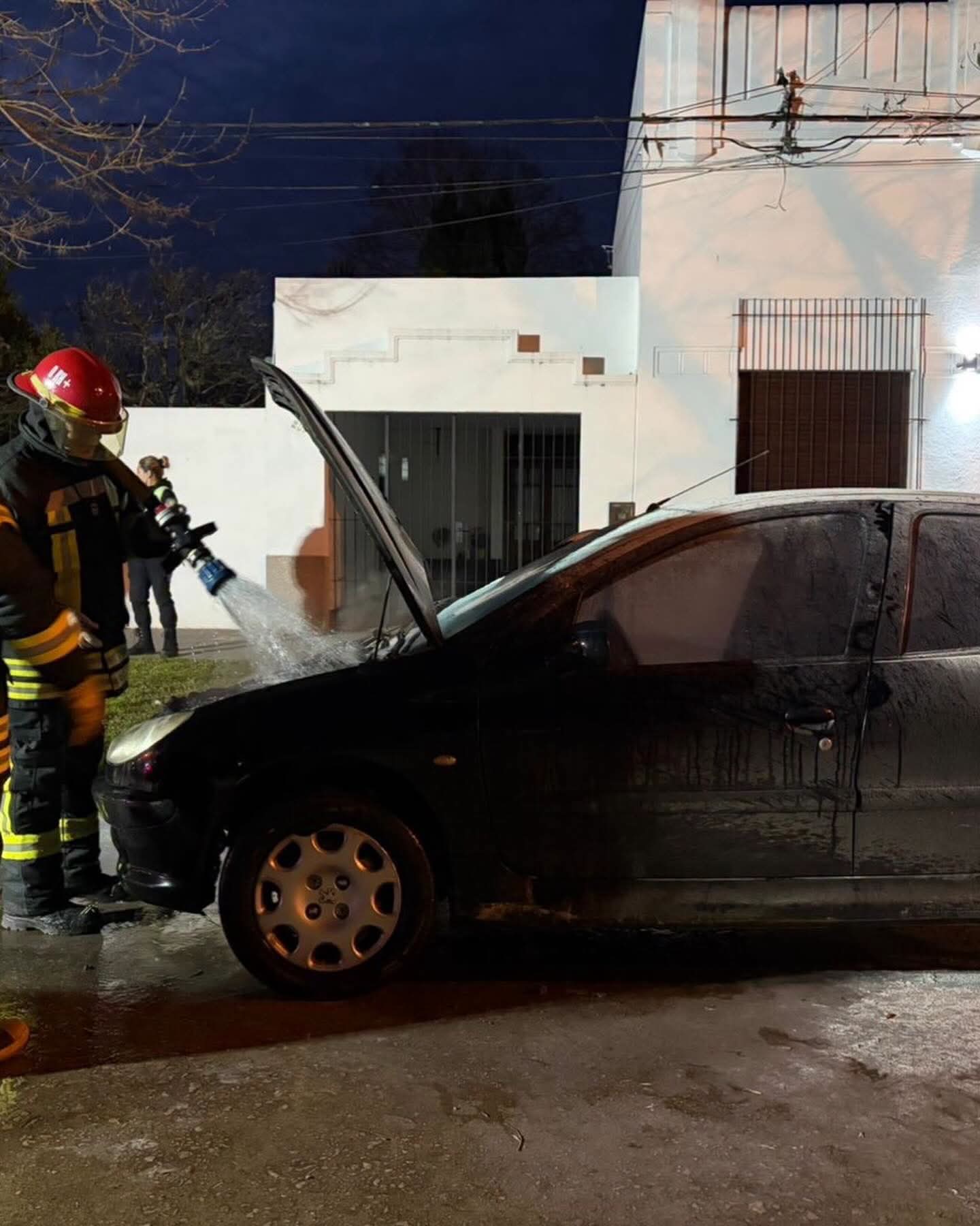 Dos intervenciones en horas consecutivas para los bomberos de Madariaga
