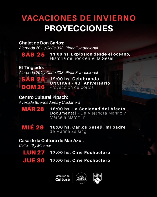 Cine en vacaciones