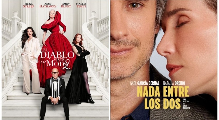 Cine para el domingo: &ldquo;El Diablo Viste a la Moda 2&rdquo; y &ldquo;Nada entre los dos&rdquo;