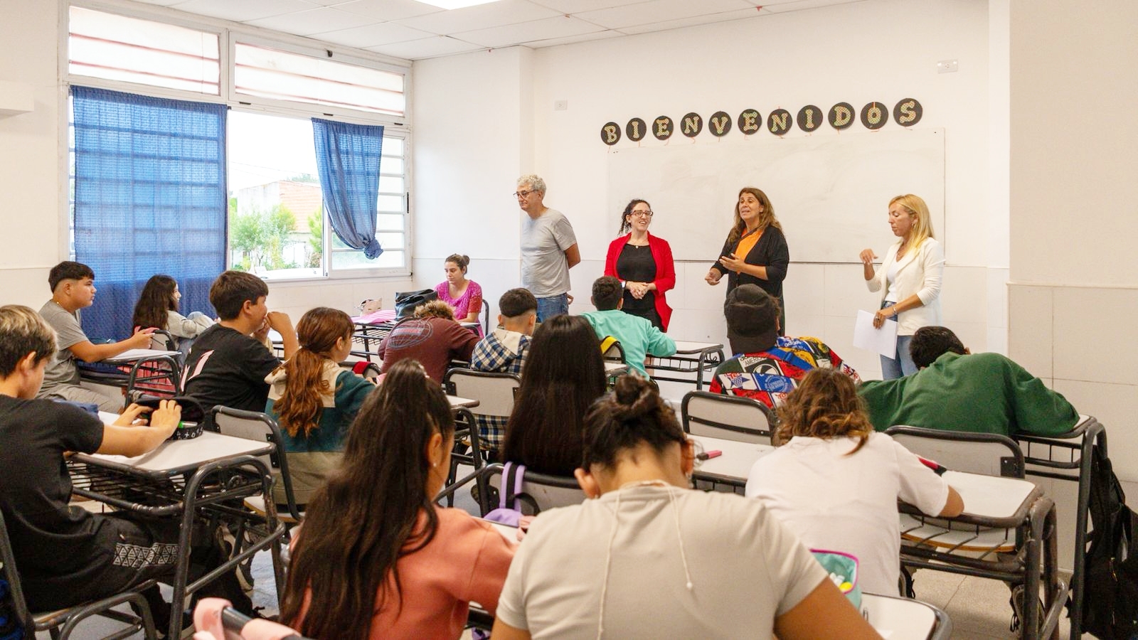 Tras la jornada de paro, Villa Gesell dio inicio formal al ciclo lectivo 2026