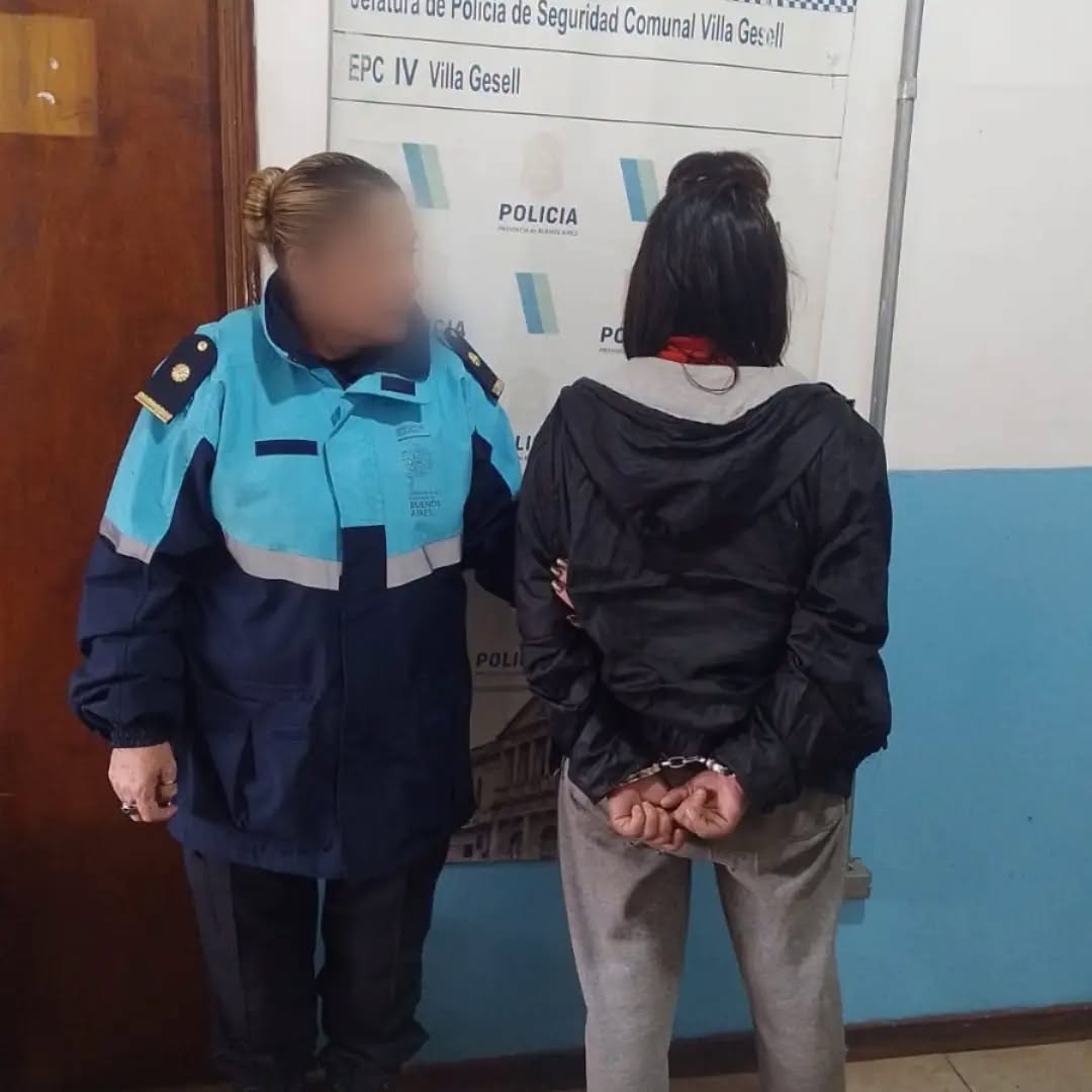 Ten&iacute;a pedido de captura: fue detenida en un operativo de control en Villa Gesell
