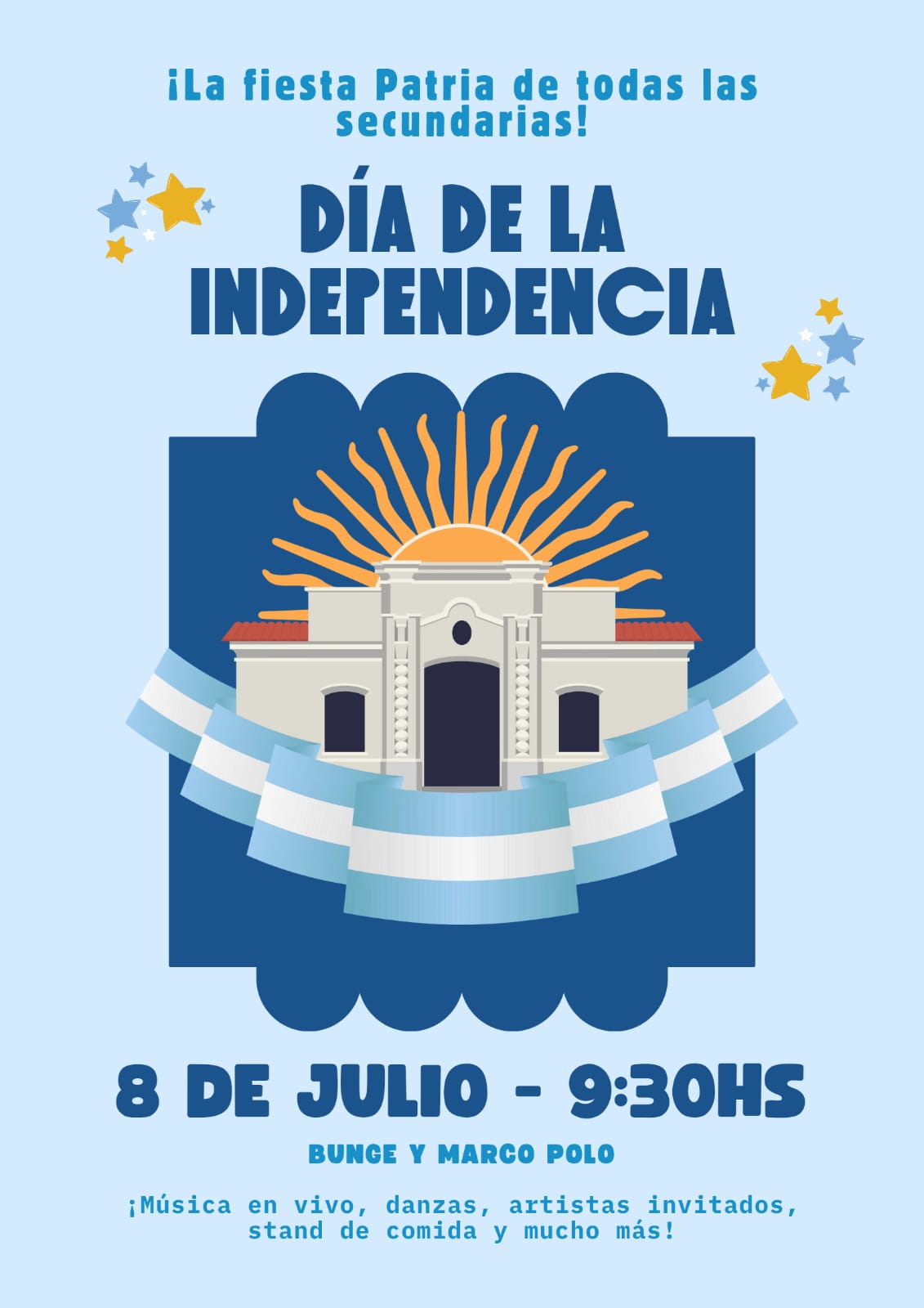Se viene el Encuentro Inter Escolar por el D&iacute;a de la Independencia